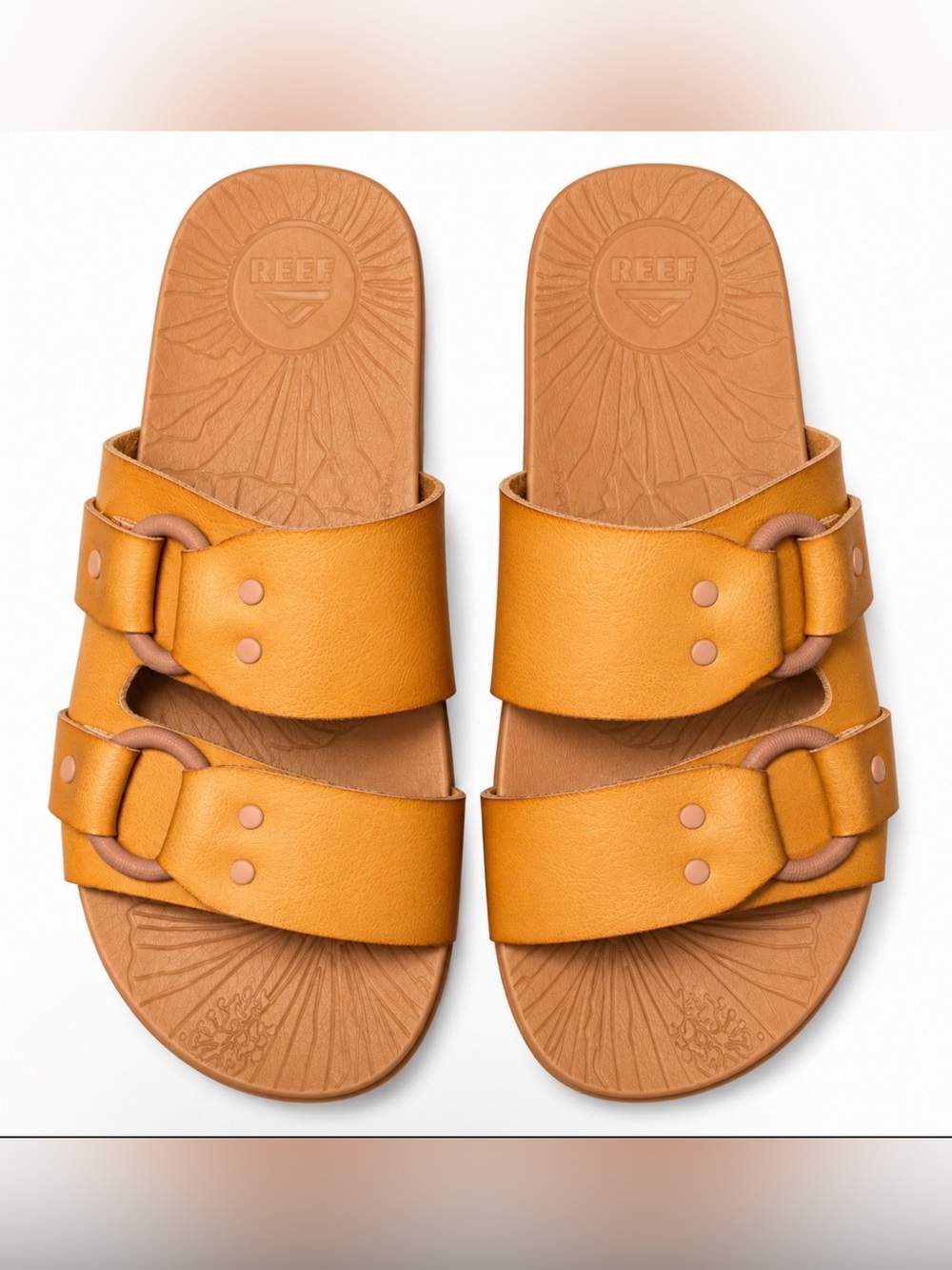 REEF Cushion Vera Cruz Natural Sandals Womenโs Size 9